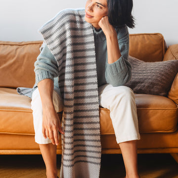 Cumberland Shawl in Berroco Modern Comfort Crochet Pattern