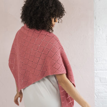 Rowan 02 Rose Wrap Knitting Pattern