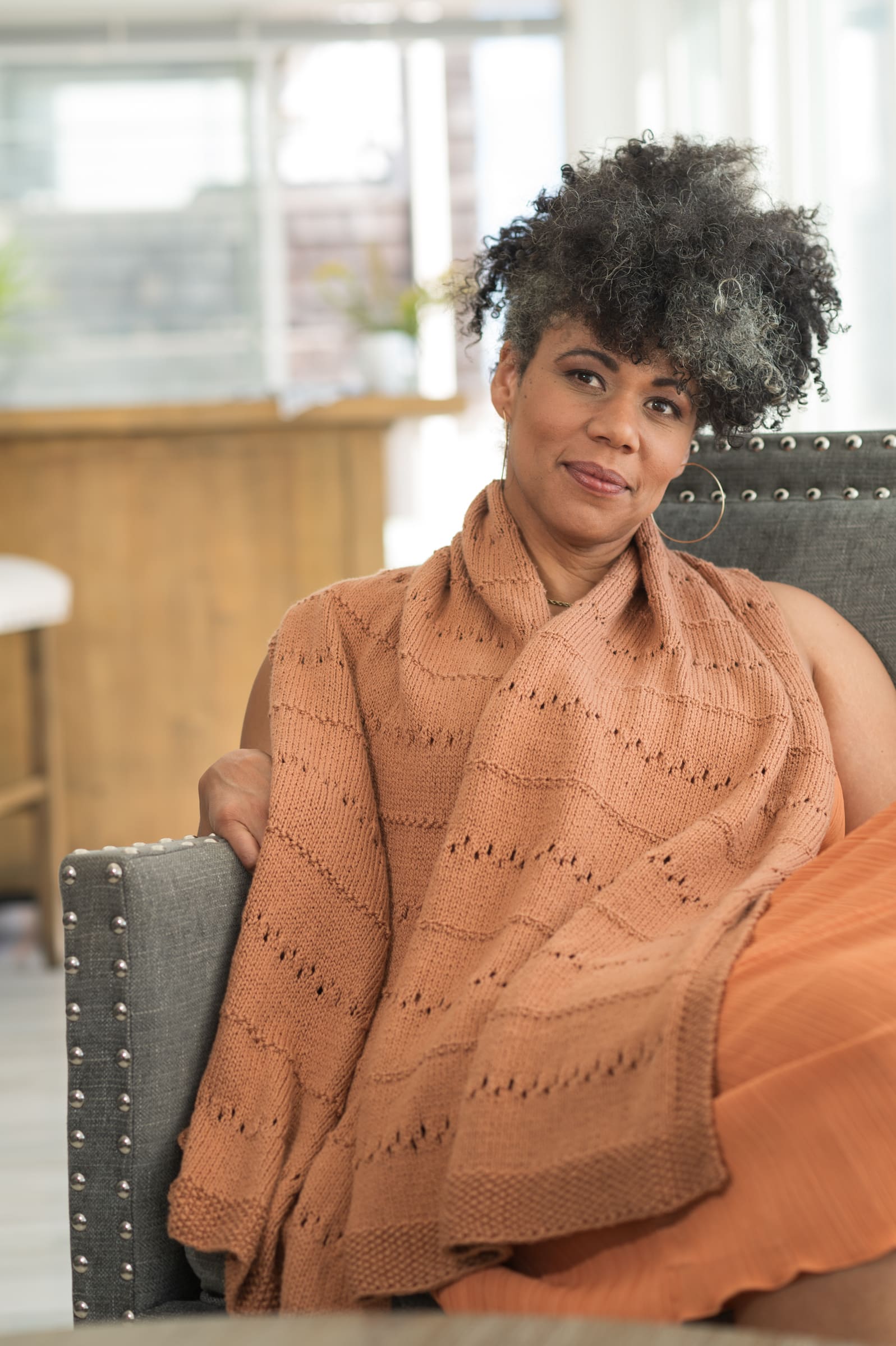 Berroco Essentials Hawthorn Wrap Knitting Pattern