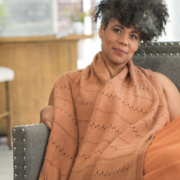 Berroco Essentials Hawthorn Wrap Knitting Pattern