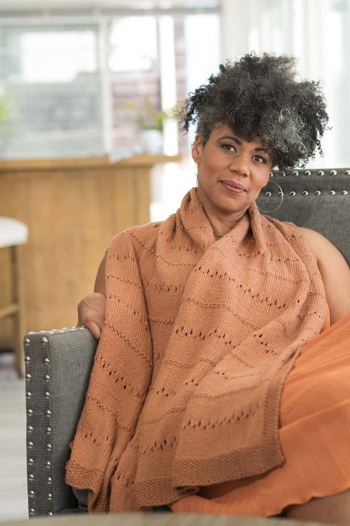 Berroco Essentials Hawthorn Wrap Knitting Pattern