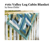 Valley Yarns Valley Log Cabin Blanket Knitting Pattern