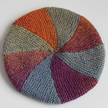 Jojoland Eight Pie Tam Hat Knitting Pattern