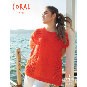 Jody Long Coral Jumper Knitting Pattern
