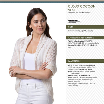 Tahki Yarns Cloud Cocoon Vest