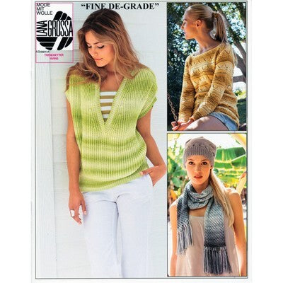 Lana Grossa Fine DÃ©gradÃ© Pattern Book Knitting Pattern
