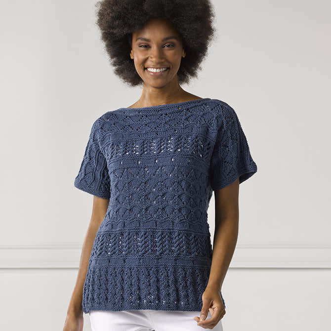 Valley Yarns Inlet Knitting Pattern