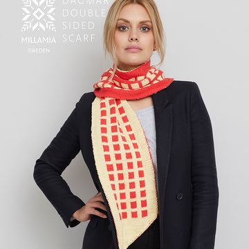 MillaMia Dagmar Scarf Knitting Pattern