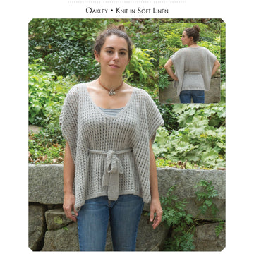 Classic Elite Yarns Oakley Cape Knitting Pattern
