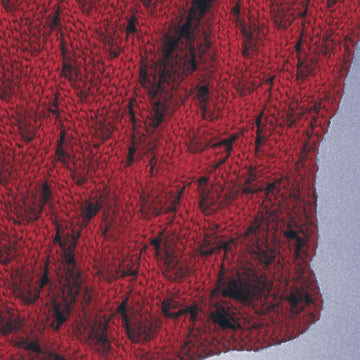 Wavy Cable Rollneck Pullover #123