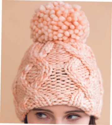 Park Hat in Malabrigo Rasta - PDF