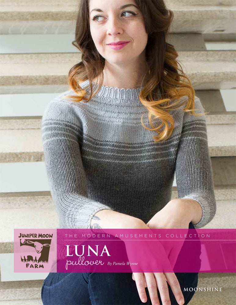 Luna Pullover Jumper Knitting Pattern