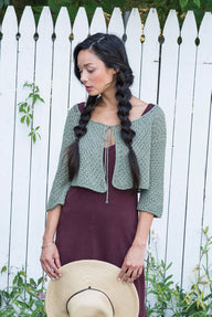 Sweetgrass Shrug Bolero Knitting Pattern