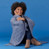 Tahki Yarns Caldwell Afghan Knitting Pattern