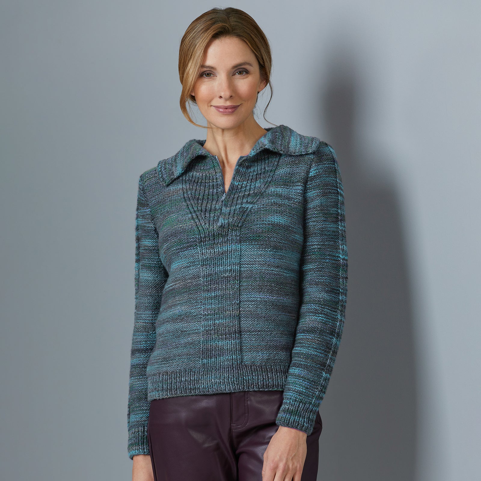 Stacy Charles Fine Yarns Andrea Pullover Knitting Pattern