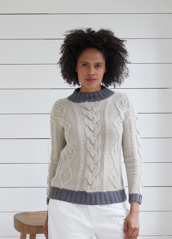 Debbie Bliss Cromer Jumper Knitting Pattern
