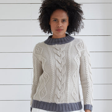 Debbie Bliss Cromer Jumper Knitting Pattern