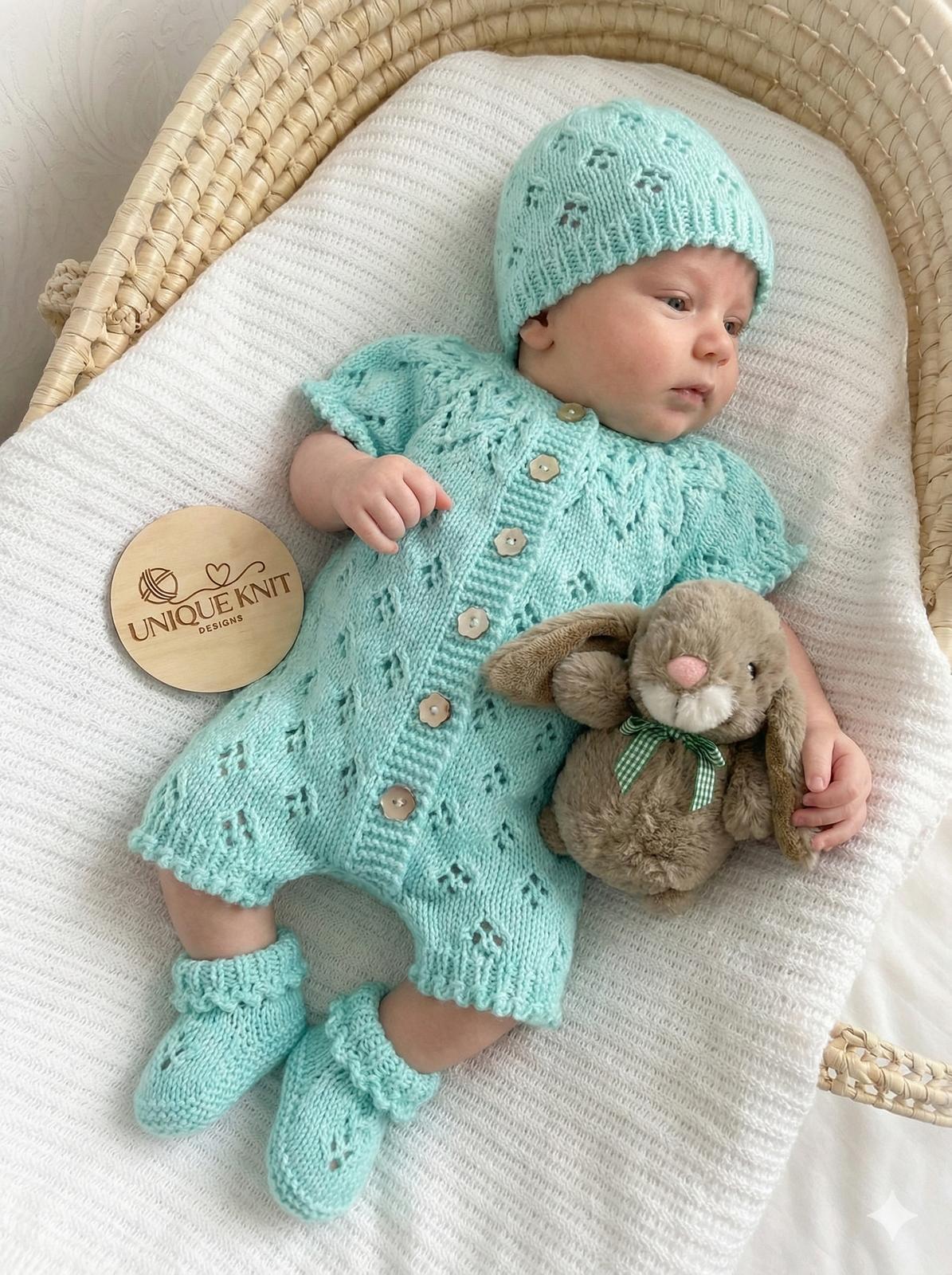 "Snowdrop" romper suit
