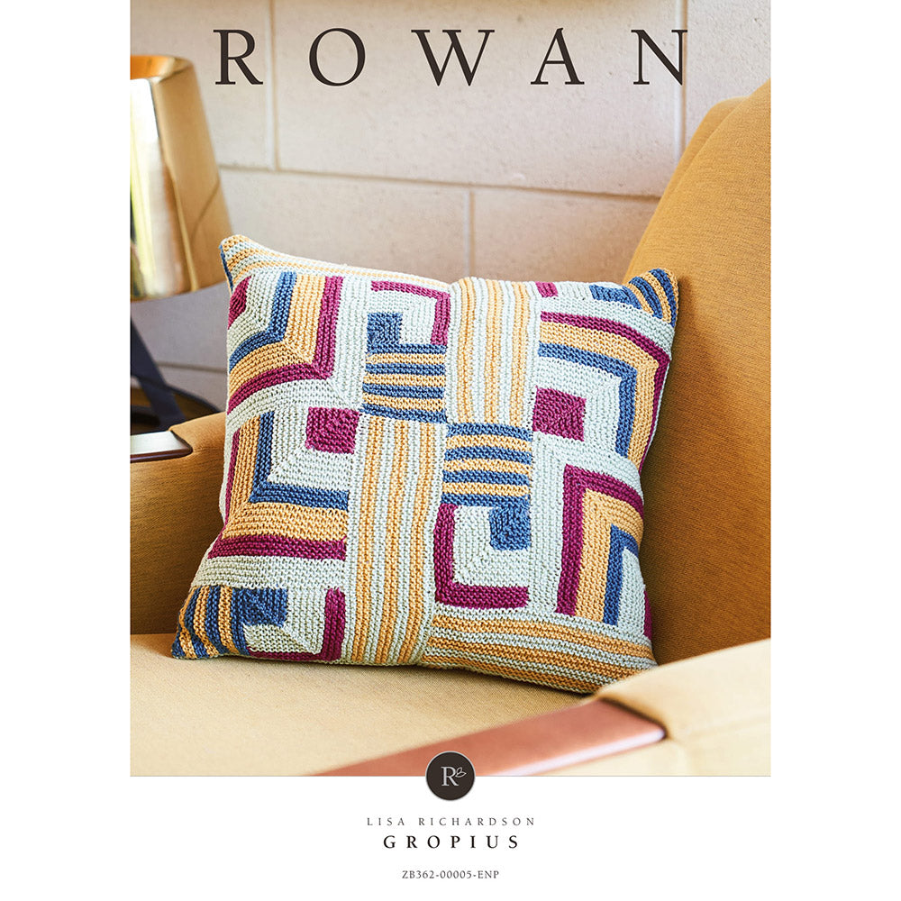 Gropius Cushion Knitting Pattern