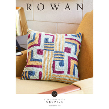 Gropius Cushion Knitting Pattern