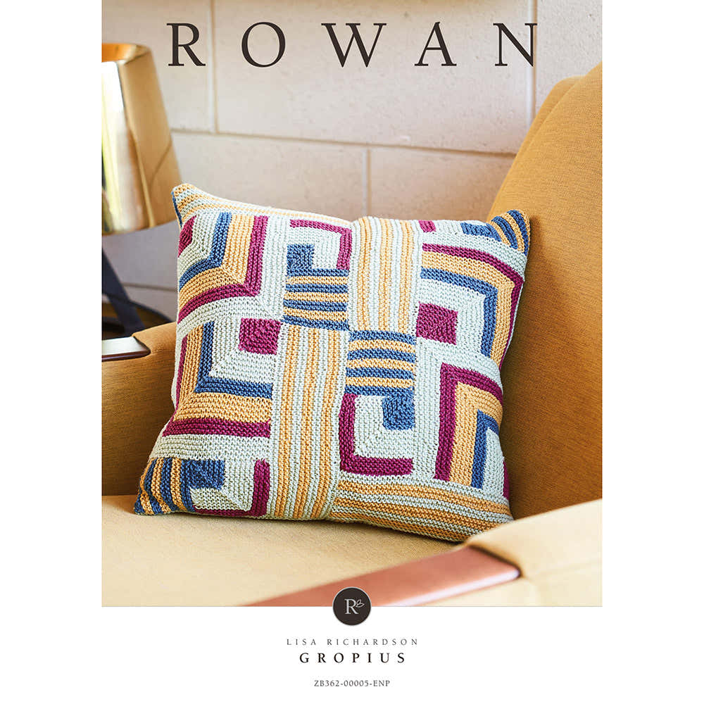 Gropius Cushion Knitting Pattern
