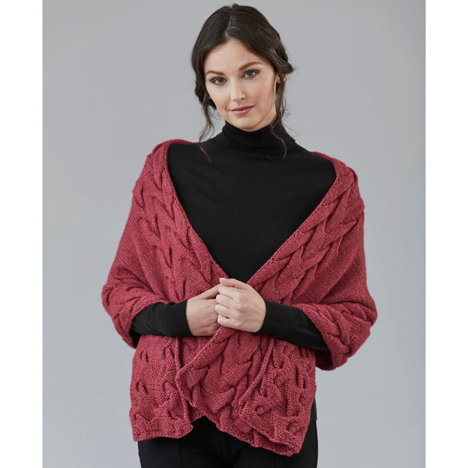 Stacy Charles Fine Yarns Marjorie Wrap Knitting Pattern