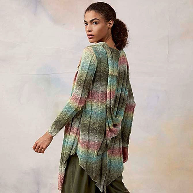 Lang Jacket with Hood Cardigan Knitting Pattern