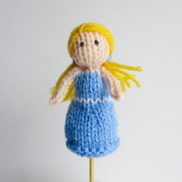 Goldilocks Finger Puppet