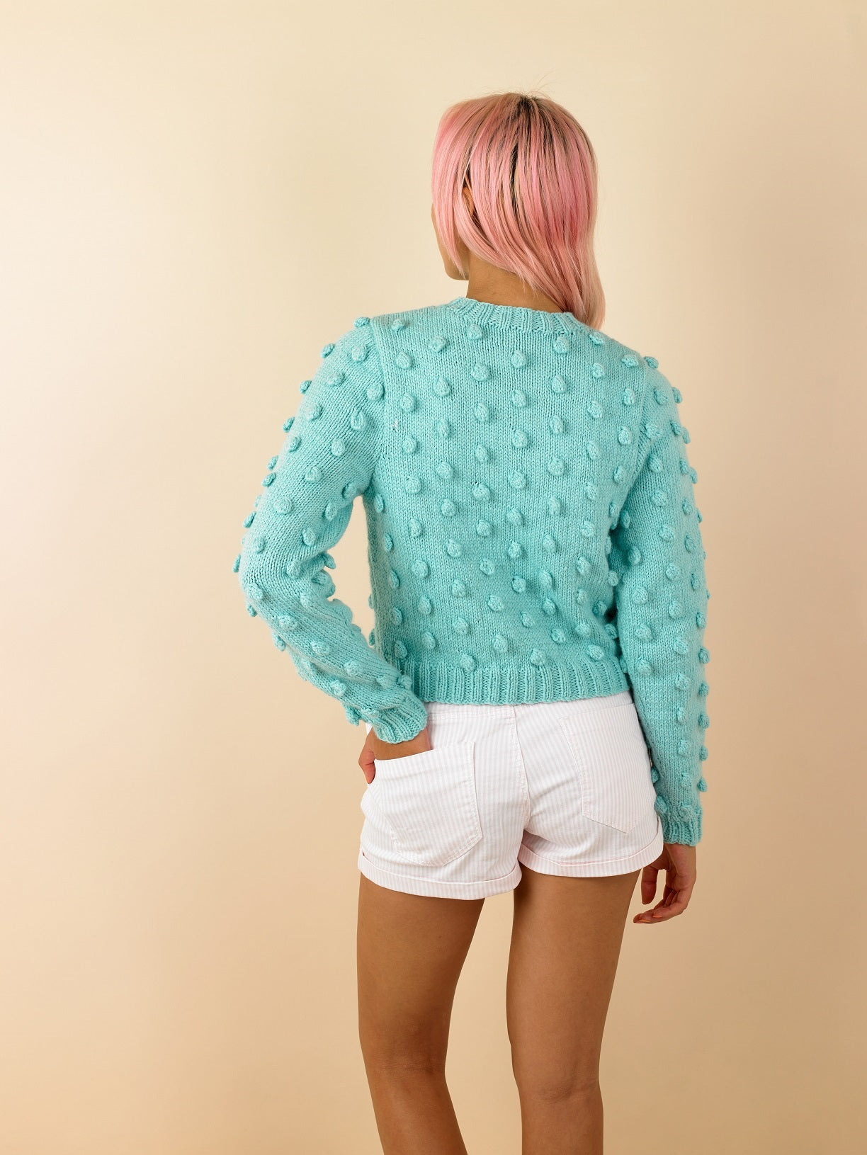 Paintbox Yarns Bubblegum Bobble Jumper Knitting Pattern