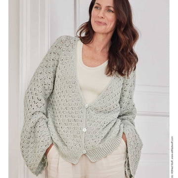 Lana Grossa 17 Jacket Cardigan Knitting Pattern