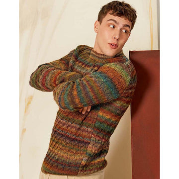 Lang Men's Sweater Jumper Knitting Pattern