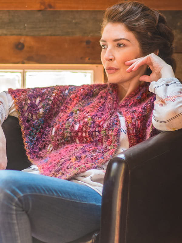 Berroco Cintia Shawl Crochet Pattern