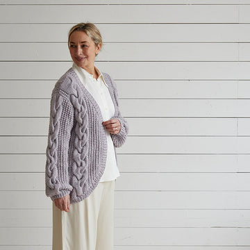 Debbie Bliss Curved Edge Jacket Knitting Pattern