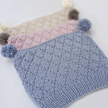 Harlequin Baby Hat