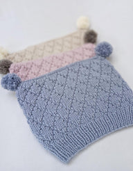 Harlequin Baby Hat