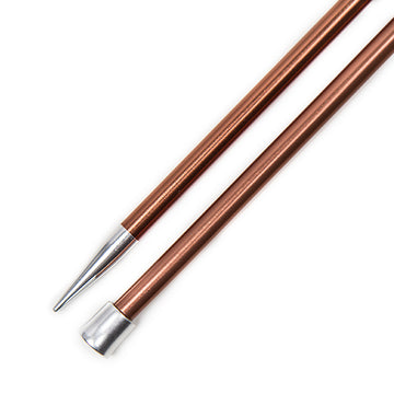 KnitPro Zing Single Pointed Needles 14" (1 Pair)