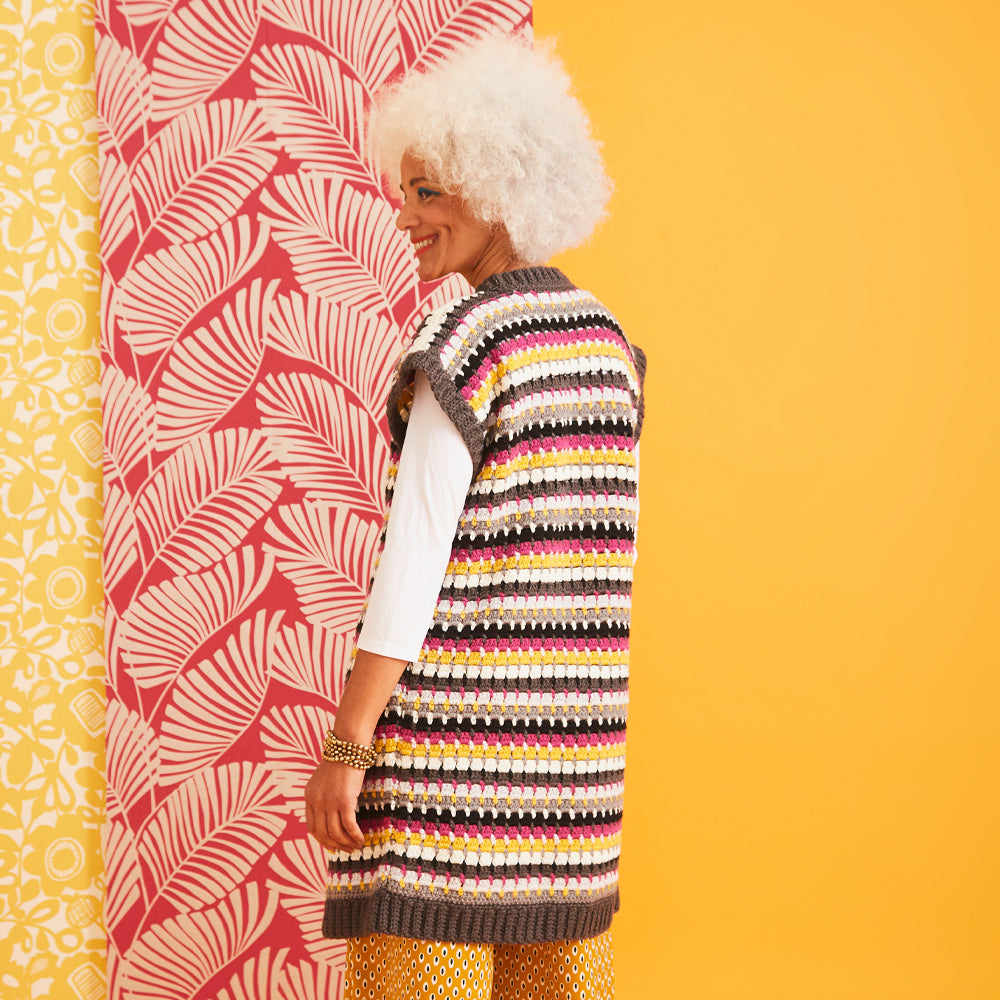 Paintbox Yarns Quirky Pixellate Dress Crochet Pattern