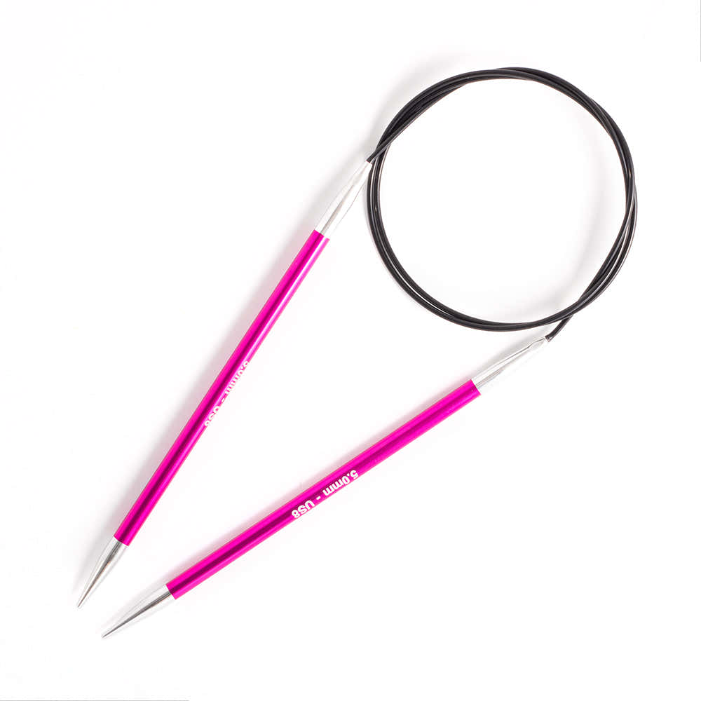 KnitPro Zing Fixed Circular Needles 32"