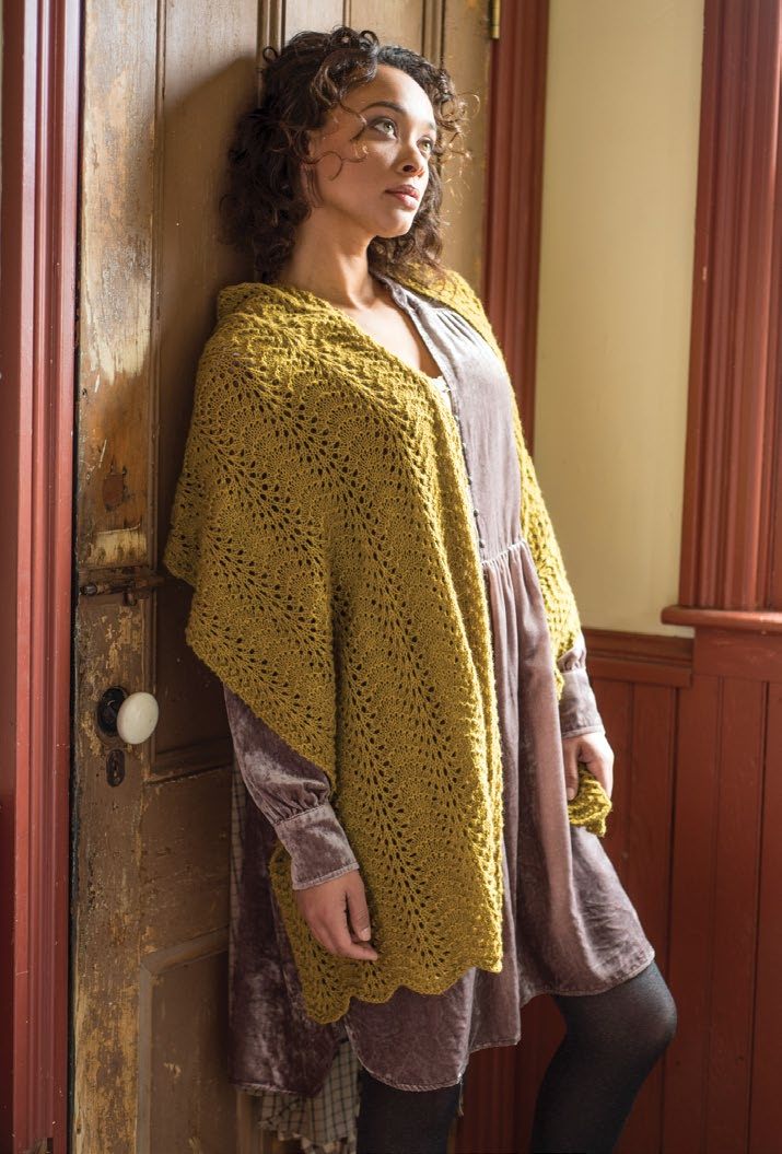 Abebi Stola in Berroco Quechua - 389-6 PDF