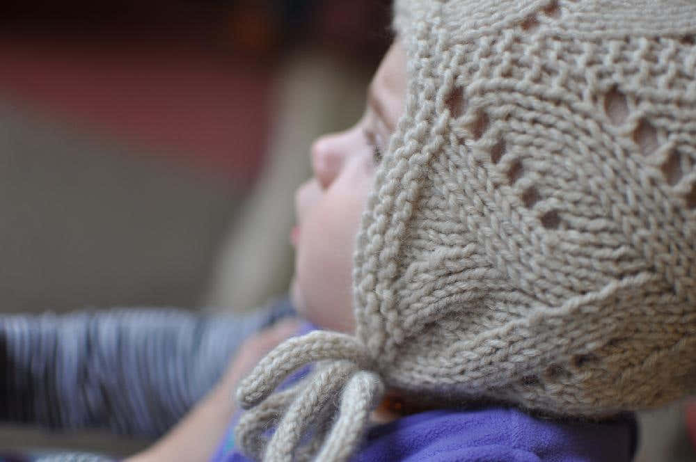 Crooked Little Baby Bonnet