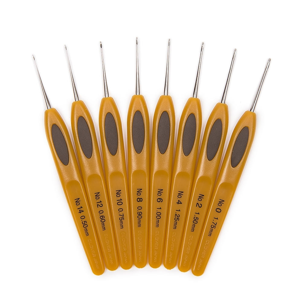 Clover Soft Touch Steel Crochet Hook