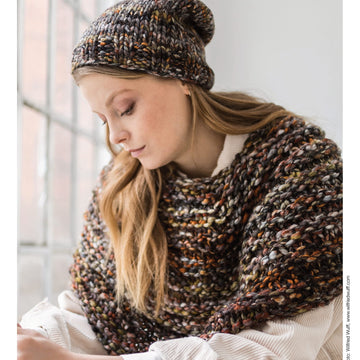 Lana Grossa Shoulder Warmer Cape Knitting Pattern