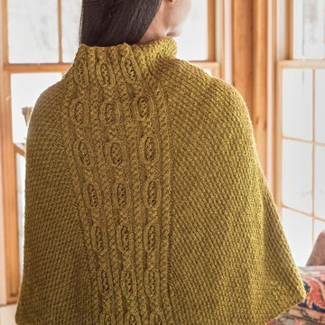 Oakham Poncho Cape Knitting Pattern