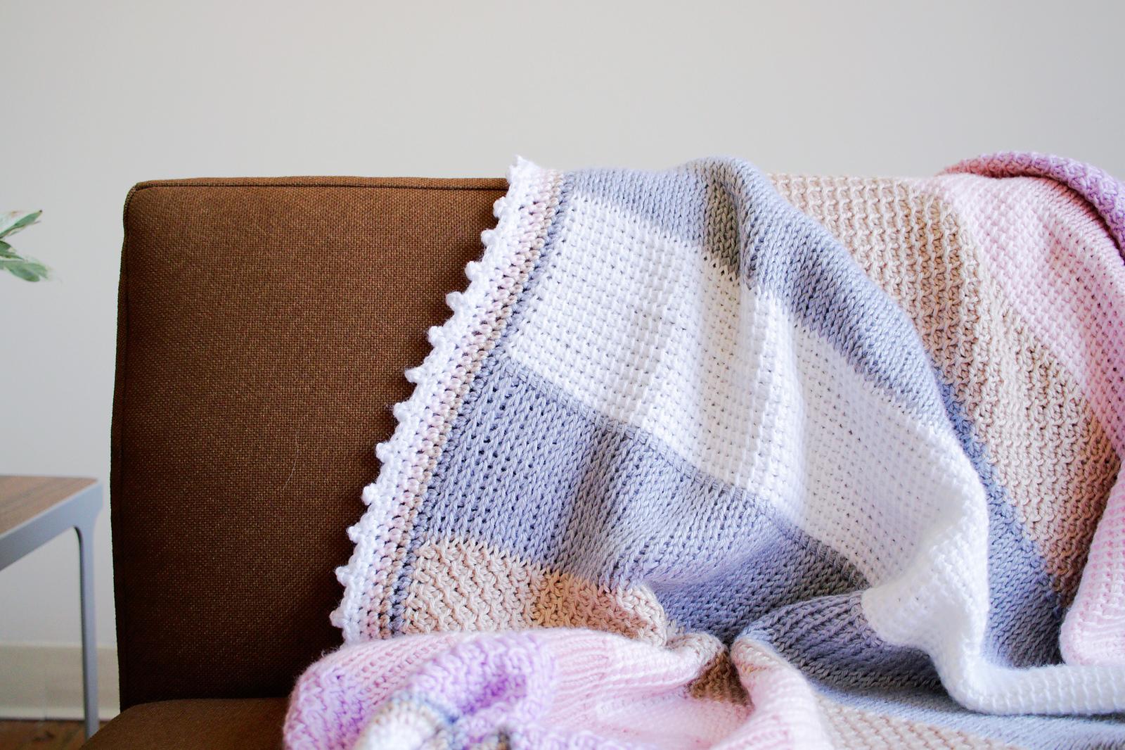 Sweet Stripes Baby Blanket