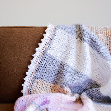Sweet Stripes Baby Blanket