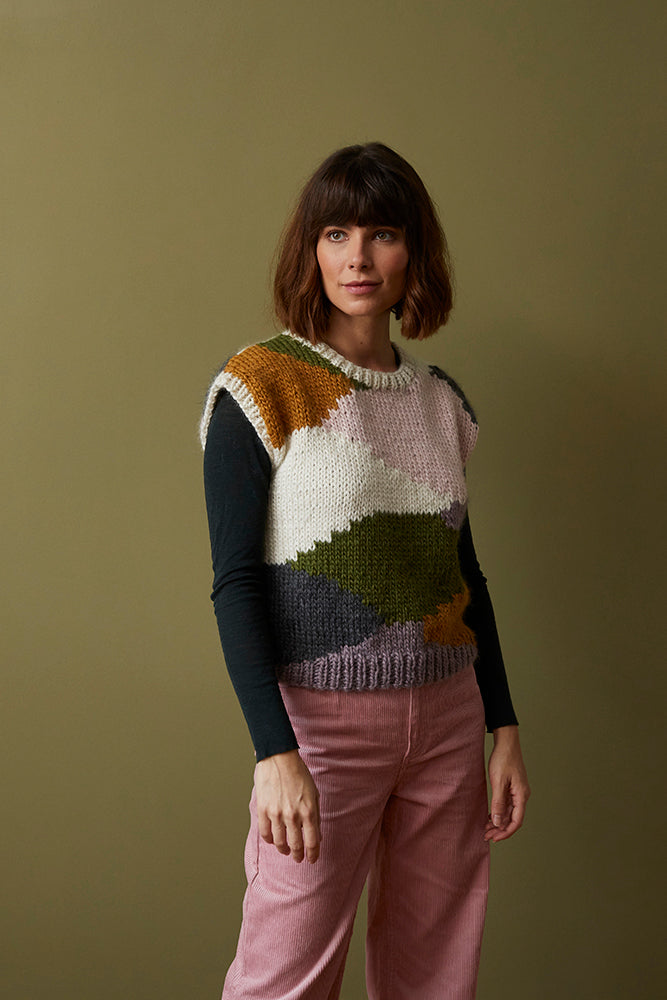 Debbie Bliss Alda Vest Knitting Pattern