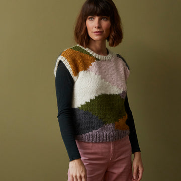 Debbie Bliss Alda Vest Knitting Pattern