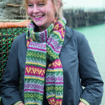 Heart Wave Scarf