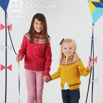 MillaMia Carousel Cardigan Knitting Pattern