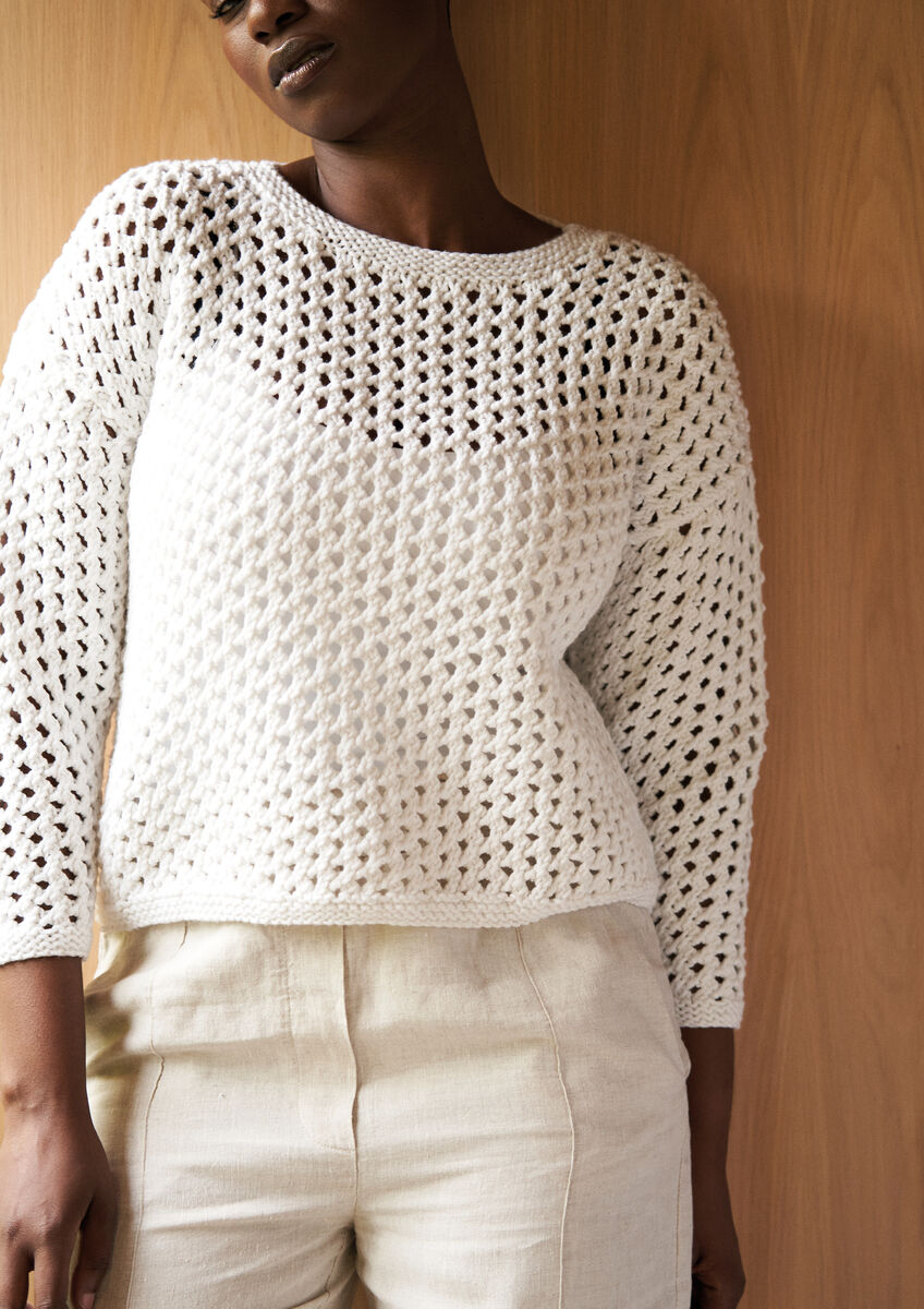 Azalea Sweater Jumper Knitting Pattern